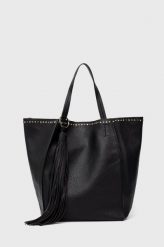 Answear Lab torebka kolor czarny. Czarne shopper bag Answear Lab, bez wzorów, na ramię, bez dodatków. Za 219.99 zł.