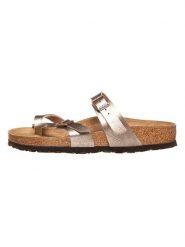 Birkenstock Japonki "Mayari" w kolorze złotym rozmiar: 35. Żółte japonki Birkenstock, bez wzorów, klasyczne. Za 156.98 zł.