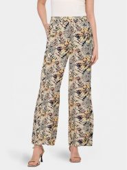 JDY Spodnie materiałowe 15295021 Beżowy Regular Fit. Brązowe spodnie materiałowe JDY, bez wzorów, z materiału. Za 69.99 zł.