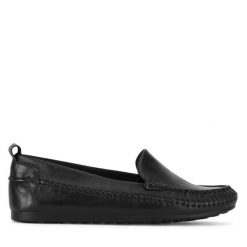 Mokasyny Lasocki. Czarne mokasyny Lasocki, bez wzorów. Za 189.99 zł.