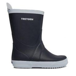 Kalosze Tretorn. Niebieskie kalosze Tretorn, bez wzorów, bez zapięcia. Za 179.99 zł.
