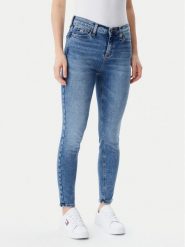 Tommy Jeans Jeansy Nora DW0DW20652 Niebieski Skinny Fit. Niebieskie jeansy Tommy Jeans, bez wzorów, z bawełny. Za 259.99 zł.