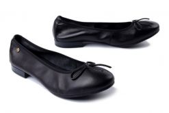MACIEJKA P6800-01/00-0 czarny, baleriny damskie. Czarne baleriny Maciejka, bez wzorów, bez obcasa, na płaskiej podeszwie, bez zapięcia. Za 209.90 zł.