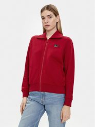 Wrangler Bluza 112351962 Czerwony Regular Fit. Czerwone bluzy Wrangler, xl, bez wzorów, z bawełny, bez kaptura. Za 189.99 zł.