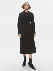 Herskind Płaszcz wełniany Ezara 4903956 Szary Regular Fit. Szare płaszcze Herskind, na zimę, bez wzorów, z syntetyku, bez kaptura. Za 3,169.00 zł.