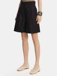 Weekend Max Mara Bermudy Ecuba 2515141032 Czarny Regular Fit. Czarne szorty Weekend Max Mara, bez wzorów, z bawełny. Za 889.99 zł.