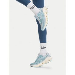Buty do biegania Reebok. Niebieskie buty do biegania Reebok, bez wzorów, bez zapięcia, do biegania. Za 349.99 zł.