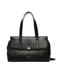 Armani Exchange Torebka XW003020 AF28605 UC001 Czarny. Czarne torebki klasyczne Armani Exchange, bez wzorów, ze skóry, bez dodatków. Za 779.99 zł.