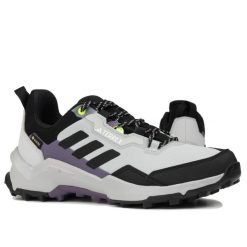 Buty damskie terkingowe z Gore-Tex Adidas TERREX AX4. Czarne buty trekkingowe adidas, z gore-texu, bez zapięcia. Za 398.00 zł.