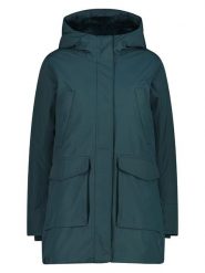 CMP Parka w kolorze turkusowym rozmiar: 38. Niebieskie płaszcze CMP, m, bez wzorów, bez kaptura. Za 364.95 zł.