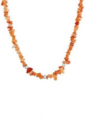 Elli PREMIUM Damski Koralik kamienie natura z Awenturynem Brązowy w srebrze srebro 925 Sterling Silver Naszyjniki 1 ct. Brązowe naszyjniki Elli PREMIUM, z materiału, srebrne. Za 249.89 zł.