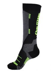 Skarpety narciarskie Blizzard Wool Sport Ski Merino black/green. Czarne skarpetki BLIZZARD, bez wzorów, z bawełny. Za 59.00 zł.