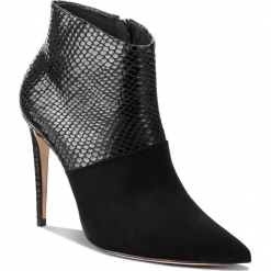 Botki KAZAR - Lucianna 33958-31-00 Black. Czarne botki Kazar, z lakierowanej skóry. Za 649.00 zł.