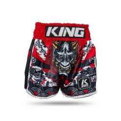 Szorty do boksu tajskiego King Pro Boxing Hanya. Czarne szorty KING PRO BOXING, bez wzorów, sportowe. Za 309.00 zł.
