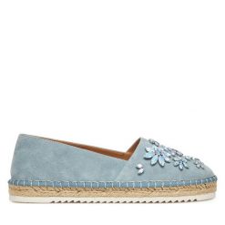 Espadryle Alma En Pena. Niebieskie espadryle Alma En Pena, bez wzorów, bez obcasa. Za 519.99 zł.