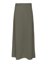 ONLY Spódnica w kolorze khaki rozmiar: L. Brązowe spódnice ONLY, l, bez wzorów, maxi. Za 83.22 zł.