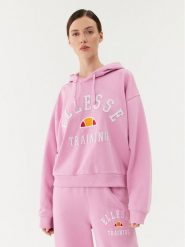 Ellesse Bluza SGP159123 Różowy Regular Fit. Czerwone bluzy Ellesse, bez wzorów, z bawełny, bez kaptura. Za 179.99 zł.