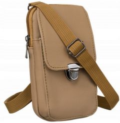 Mini torebka damska Rovicky DHN-201-CLB khaki. Brązowe torebki klasyczne ROVICKY, bez wzorów, ze skóry ekologicznej, na ramię, bez dodatków. Za 59.99 zł.