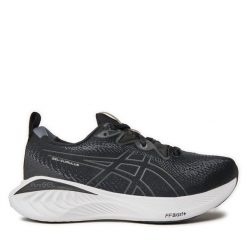 Buty do biegania Asics. Czarne buty do biegania ASICS, bez wzorów, bez zapięcia, do biegania. Za 469.99 zł.