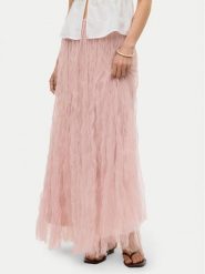 Vero Moda Spódnica tiulowa Caralia 10341582 Różowy Regular Fit. Czerwone spódnice Vero Moda, l, bez wzorów, z syntetyku, maxi. Za 229.99 zł.