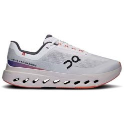 Buty do biegania Dorosły On Running Cloudsurfer Next biały. Szare buty do biegania On Running, bez wzorów, z gumy, bez zapięcia, do biegania. Za 636.60 zł.