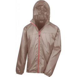 Lekka Wodoodporna Kurtka Dla Dorosłych Unisex Urban HDI Quest. Czerwone kurtki RESULT, m, bez wzorów, z materiału, z kapturem. Za 143.99 zł.