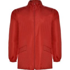 Lekka Wodoodporna Kurtka Dla Dorosłych Unisex Escocia. Czerwone kurtki ROLY, l, bez wzorów, sportowe, bez kaptura. Za 82.99 zł.