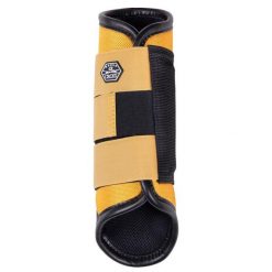 Tylne buty do biegów przełajowych, zamknięte QHP Technical. Żółte buty treningowe QHP, bez wzorów, z materiału, bez zapięcia, do biegania. Za 271.00 zł.