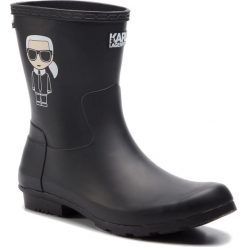 Kalosze KARL LAGERFELD - KL47070 Black Rubber. Kalosze marki KARL LAGERFELD. Za 529.00 zł.