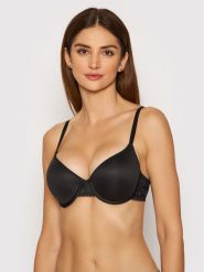 Chantelle Biustonosz z fiszbiną Day To Night C15F60 Czarny. Czarne biustonosze Chantelle, bez wzorów, z syntetyku. Za 289.99 zł.