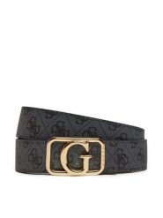 Guess Pasek Damski BW9184 P4435 Czarny. Czarne paski Guess, z aplikacjami, ze skóry. Za 119.99 zł.