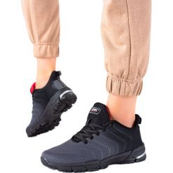 DK Wygodne Buty Sportowe czarne szare. Czarne buty treningowe DK, bez wzorów, bez zapięcia. Za 189.92 zł.