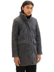 Tom Tailor Płaszcz przejściowy w kolorze antracytowym rozmiar: XL. Czarne płaszcze Tom Tailor, xl, bez wzorów, bez kaptura. Za 105.63 zł.