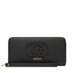 Portfel Guess. Czarne portfele Guess, z aplikacjami. Za 249.99 zł.
