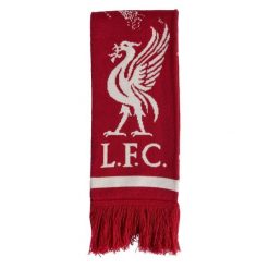 SZALIK LIVERPOOL FC. Białe szaliki i kominy adidas, bez wzorów, z dzianiny. Za 109.00 zł.