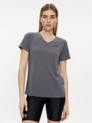 Under Armour Koszulka techniczna Tech Ssv- Solid 1384229-025 Szary Loose Fit. Szare t-shirty sportowe Under Armour, s, bez wzorów, z syntetyku, bez ramiączek, na fitness i siłownię. Za 149.99 zł.