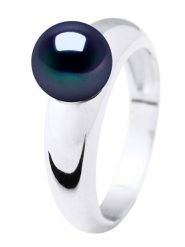 Pearl Addict Srebrny pierścionek z perłą rozmiar: 56. Niebieskie pierścionki Pearl Addict, z perłą, srebrne. Za 304.99 zł.