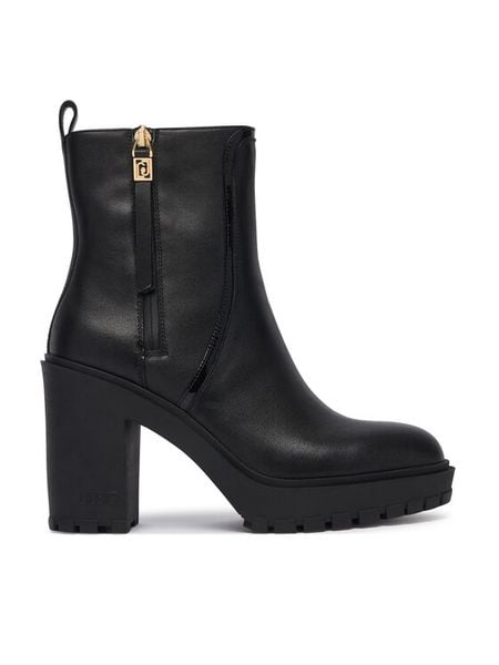 Liu Jo Botki Ruby 14 SF6111 P0102 Brązowy. Brązowe botki Liu Jo, bez wzorów, bez obcasa, na słupku, bez zapięcia. Za 829.99 zł.