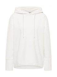 ELBSAND Bluza "Danea" w kolorze białym rozmiar: XL. Białe bluzy ELBSAND, xl, bez wzorów, bez ramiączek, z kapturem. Za 142.84 zł.