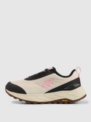 4F Niskie buty trailowe IRONSTEP z membraną damskie - beżowe 39. Brązowe buty do biegania 4f, bez wzorów, z materiału, bez zapięcia, do biegania. Za 449.99 zł.