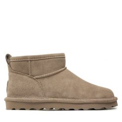 Śniegowce Bearpaw. Szare śniegowce Bearpaw, bez wzorów, bez zapięcia. Za 999.99 zł.