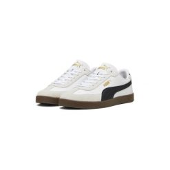 Buty damskie sportowe sneakersy Puma CLUB II ERA. Czarne buty sportowe lifestyle Puma, bez wzorów, z materiału, bez zapięcia, trekkingowe. Za 216.99 zł.