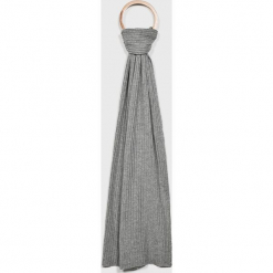 Trussardi Jeans - Szalik. Szare szaliki i kominy TRUSSARDI JEANS, z dzianiny. Za 249.90 zł.