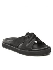 Lasocki Klapki WI16-4808-06 Czarny. Czarne klapki Lasocki, bez wzorów, z nubiku, bez obcasa, bez zapięcia. Za 169.99 zł.