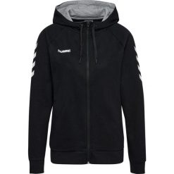 Bluza z kapturem do piłki ręcznej damska Hummel Go Cotton Zip Hoodie Woman. Niebieskie bluzy z kapturem Hummel, xs, bez wzorów, z bawełny, z kapturem, na golfa. Za 205.05 zł.