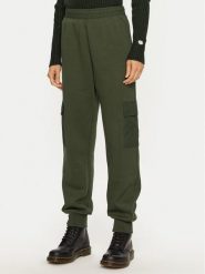 Champion Spodnie dresowe 117499 Khaki Regular Fit. Brązowe spodnie dresowe Champion, bez wzorów, z dresówki. Za 169.99 zł.