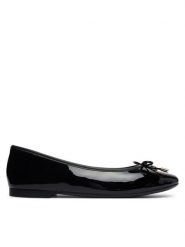 Tommy Hilfiger Baleriny Th Charm Patent Ballerina FW0FW09481 Czarny. Czarne baleriny Tommy Hilfiger, bez wzorów, z lakierowanej skóry, bez obcasa, bez zapięcia. Za 409.99 zł.