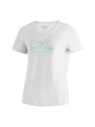 Maier Sports Koszulka funkcyjna "Thuja" w kolorze białym rozmiar: 36. Białe t-shirty sportowe Maier Sports, bez wzorów, bez ramiączek, outdoorowe. Za 114.71 zł.