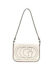 Guess Torebka 183372 Biały. Białe listonoszki Guess, z aplikacjami, bez dodatków. Za 544.99 zł.