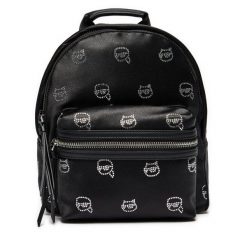 Plecak KARL LAGERFELD. Czarne plecaki KARL LAGERFELD, bez wzorów, bez dodatków. Za 719.99 zł.